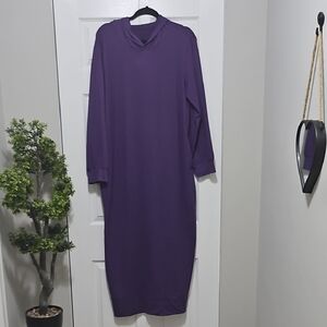 Hooded Maxi Dress